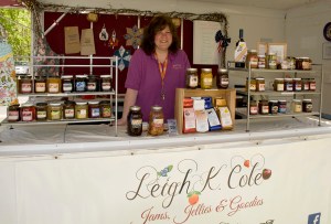 Leigh Cole in her jelly-mobile